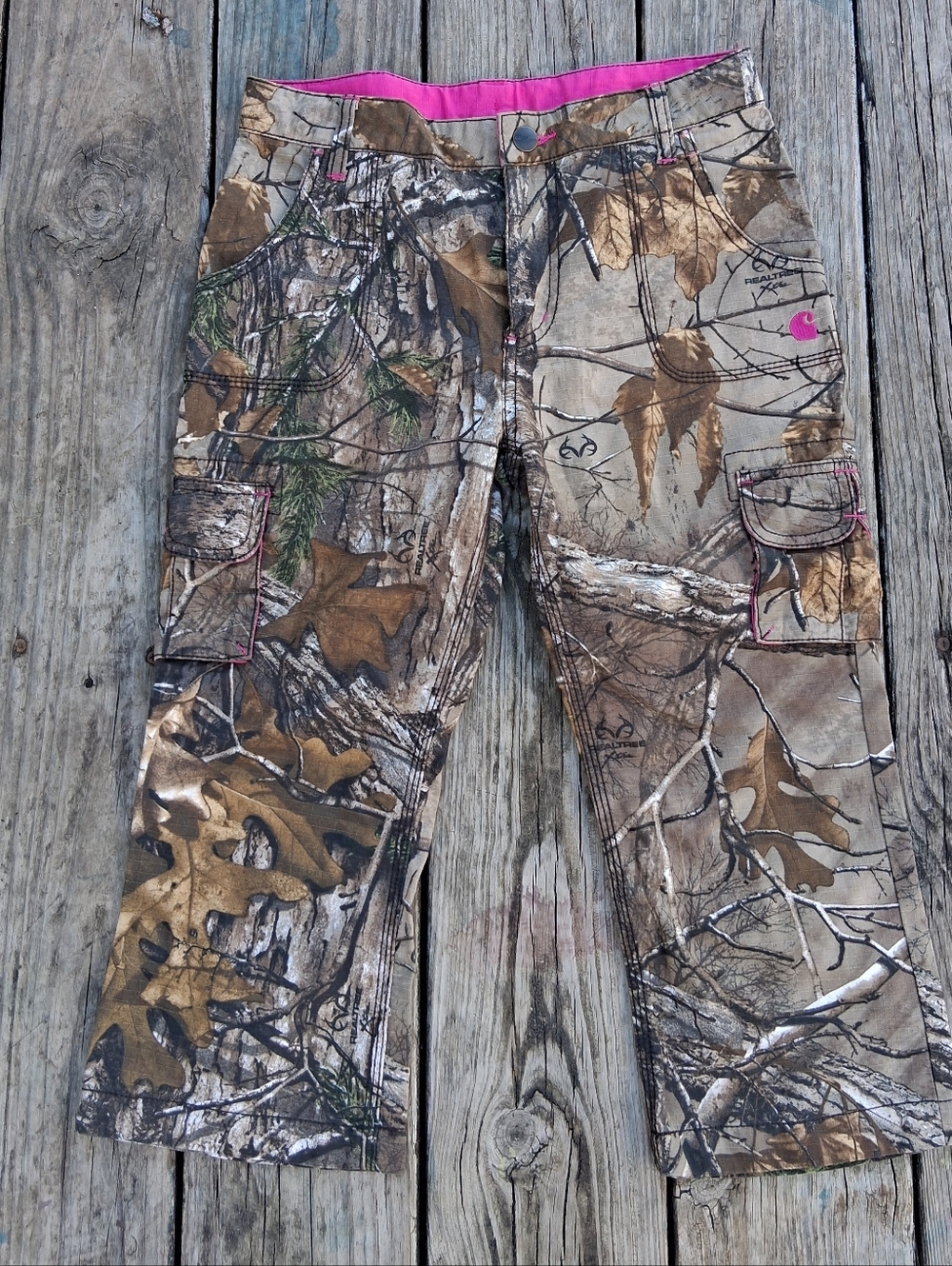 Carhartt Girls 12 Camo Cargo Pants Relaxed Fit – Brand New Utility Hunting